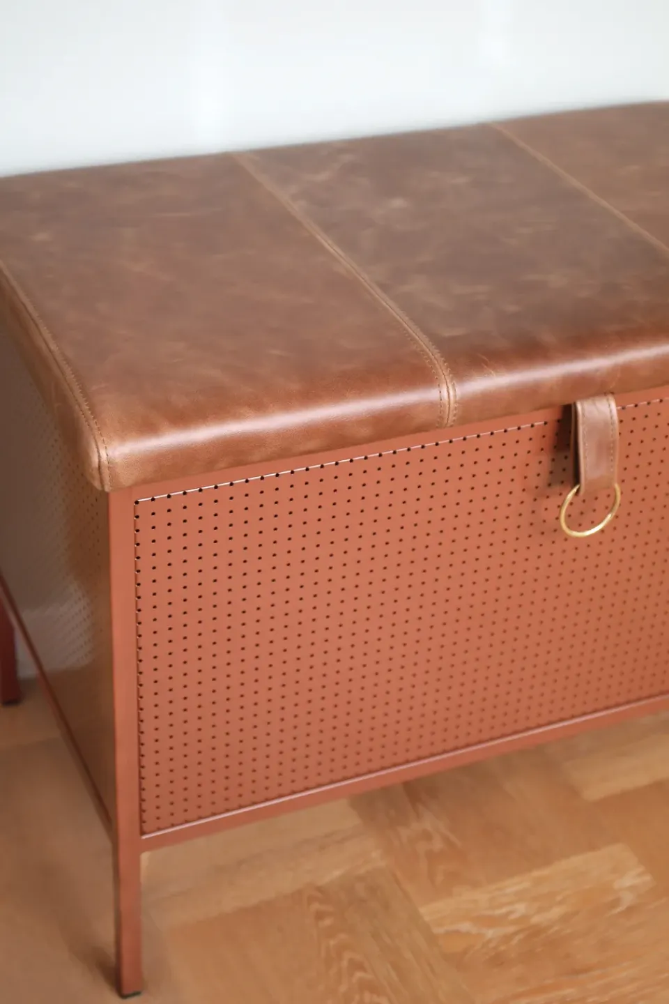 Banco con cajón Frank, Cinnamon-vintage cognac*Maze Clearance
