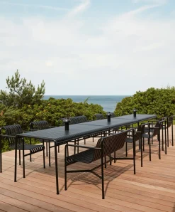 Banco con reposabrazos Palissade Dining, Anthracite*HAY Clearance