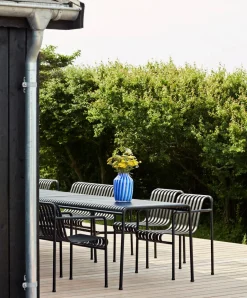 Banco con reposabrazos Palissade Dining, Anthracite*HAY Clearance