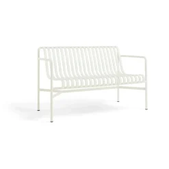 Banco con reposabrazos Palissade Dining, Cream white*HAY Online