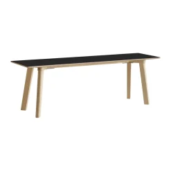 Banco CPH215 Deux 2.0, 140 cm, Black laminate-a sin tratar*HAY Online