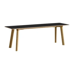 Banco CPH215 Deux 2.0, 140 cm, Black laminate-lacquered oak*HAY Online
