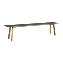 Banco CPH215 Deux 2.0, 200 cm, Stone grey-roble lacado*HAY Best