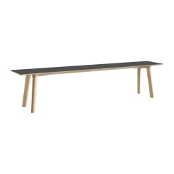 Banco CPH215 Deux 2.0, 200 cm, Stone grey-a sin tratar*HAY Hot