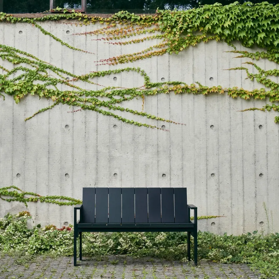 Banco Crate Dining Bench de pino lacado,*HAY Clearance