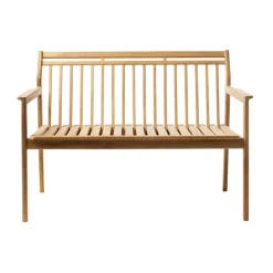 Banco de 2 plazas M12 Sammen, Teak-nature oiled*FDB Møbler Hot