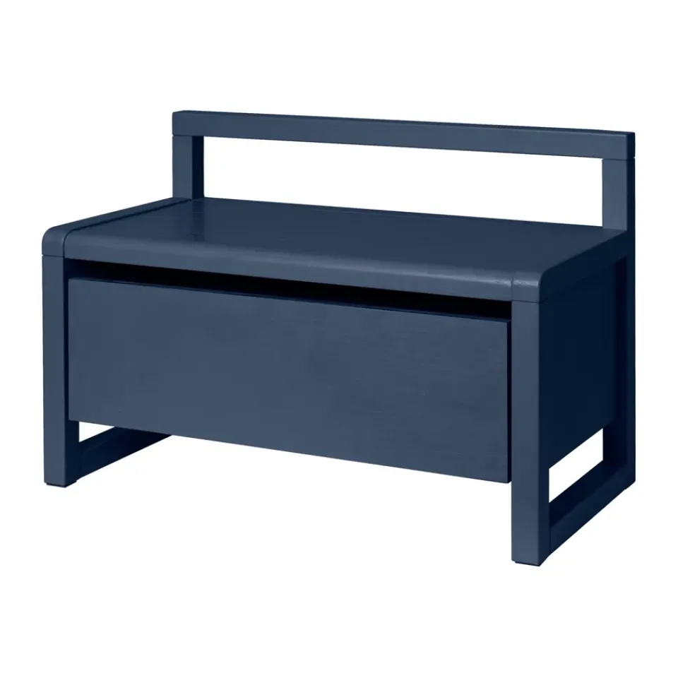 Banco de almacenamiento Little architect, Dark Blue, 60×30×41,2 cm*Ferm Living Clearance
