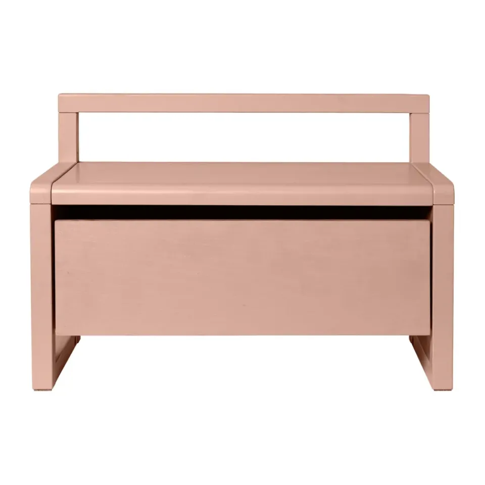 Banco de almacenamiento Little architect, Rose, 60×30×41,2 cm*Ferm Living Outlet