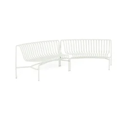 Banco de parque in-in Palissade Dining, Cream white*HAY Hot