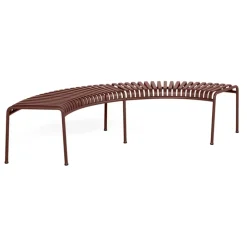Banco de parque Palissade, Iron red*HAY Clearance
