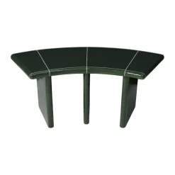 Banco Deya curved, Dark green, 110x40x45,5 cm*Ferm Living Clearance