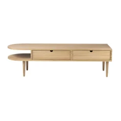 Banco F24 Radius, Oak nature lacquered 45x145 cm*FDB Møbler Best