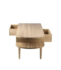 Banco F24 Radius, Oak nature lacquered 45x145 cm*FDB Møbler Best