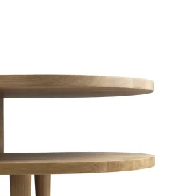 Banco F24 Radius, Oak nature lacquered 45x145 cm*FDB Møbler Best