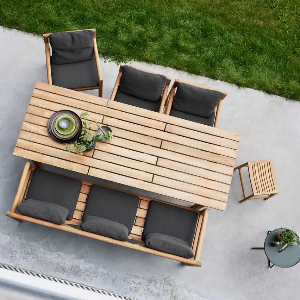 Banco Grace de 3 plazas, Teak*Cane-line Online