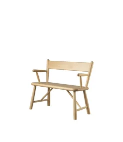 Banco infantil P11, Beech nature lacquered*FDB Møbler Outlet