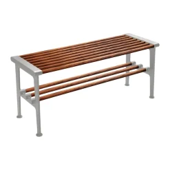 Banco Nostalgi 100 cm, Nogal-aluminio*Essem Design Sale