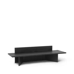 Banco Oblique, Oak black oiled*Ferm Living Online