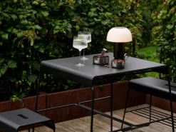 Banco para exteriores A-bench con estante de 45 cm, Black*Zone Denmark Online