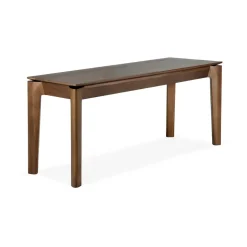 Banco para libros, Teca tintada oscura 126 cm*Ethnicraft New