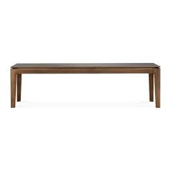 Banco para libros, Teca tintada oscura 166 cm*Ethnicraft Outlet