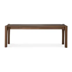 Banco PI 126x35 cm, Lackad teak brown*Ethnicraft New