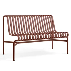 Banco sin reposabrazos Palissade Dining, Iron red*HAY Hot