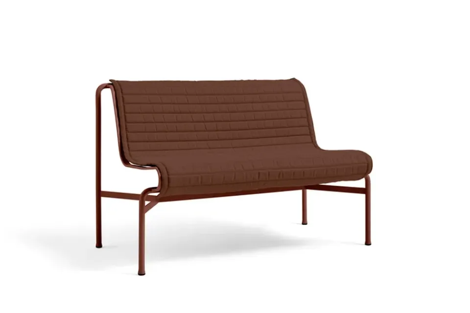 Banco sin reposabrazos Palissade Dining, Iron red*HAY Hot