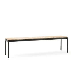 Banco Ville AV28 large 180x40 cm, Warm black*&Tradition New