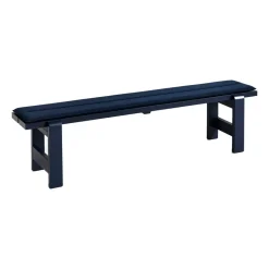 Banco Weekday 190x32 cm en pino lacado, acero*HAY Clearance