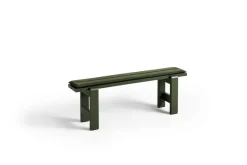 Banco Weekday 140x23 cm en pino lacado, Oliva*HAY Sale