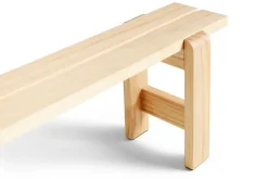 Banco Weekday 140x23 cm en pino lacado, Natural*HAY Clearance