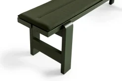 Banco Weekday 190x32 cm en pino lacado, Oliva*HAY New