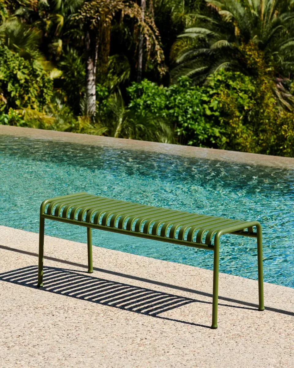 Banco 120x42 cm Palissade, Olive*HAY Sale