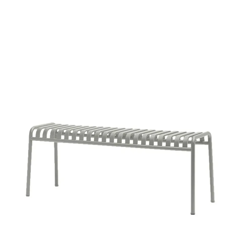 Banco 120x42 cm Palissade, Sky grey*HAY Hot