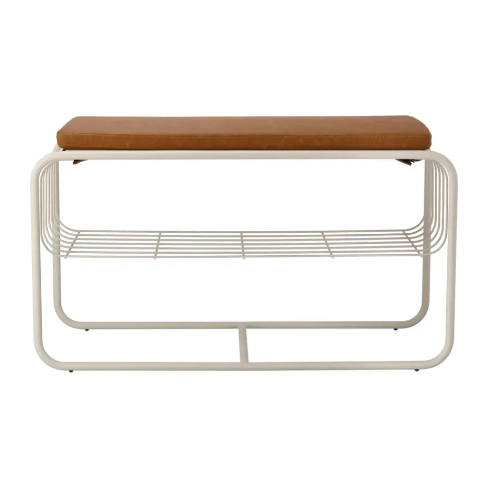 Banco/estante zapatero Nod 80x36x42 cm,*Scandi Living Discount