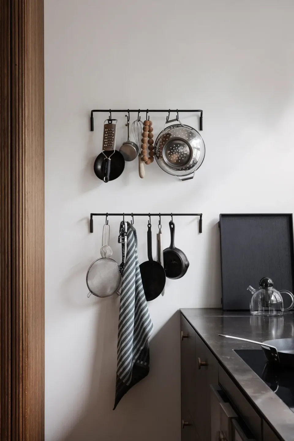 Barra de cocina con 6 ganchos, latón*Ferm Living Best