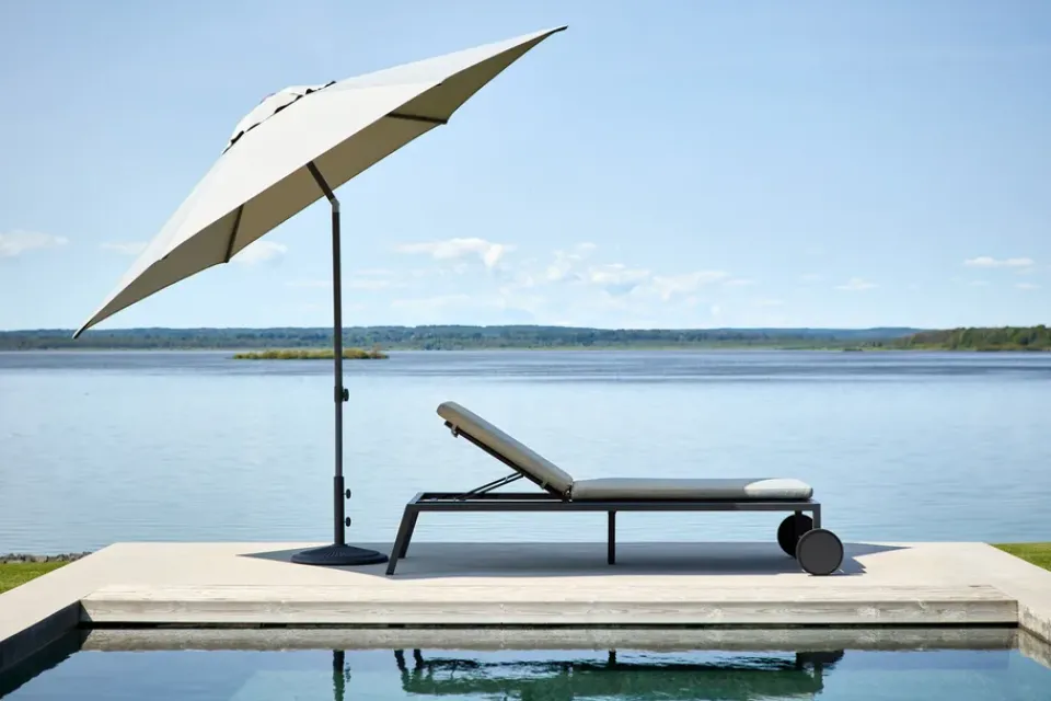 Base para parasol Solara, Antracita*Brafab
