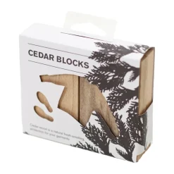 Bloque de fragancia de madera de cedro , 4-pack*Bosign Sale