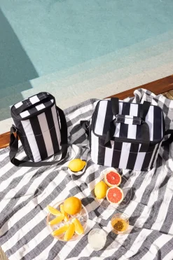 Bolsa refrigeración City alta 9 L, Negro-blanco*Sagaform Best