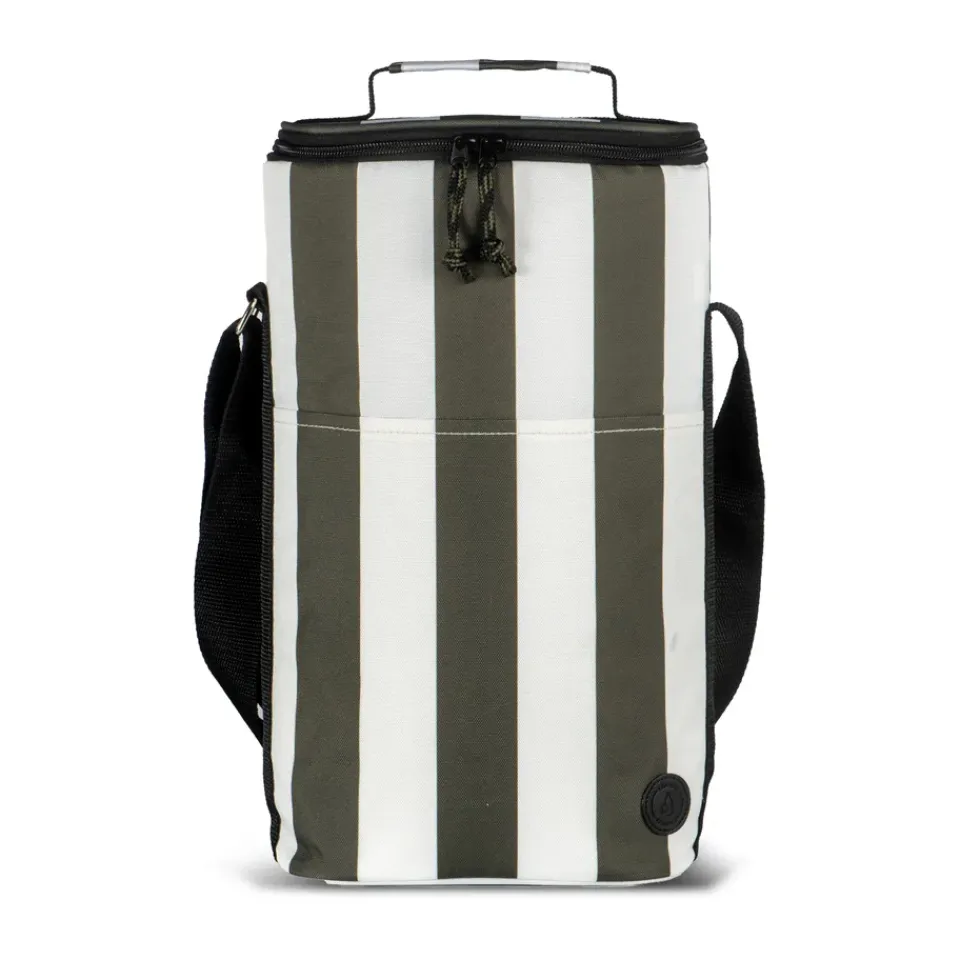 Bolsa refrigeración City alta 9 L, Verde-blanco*Sagaform Online