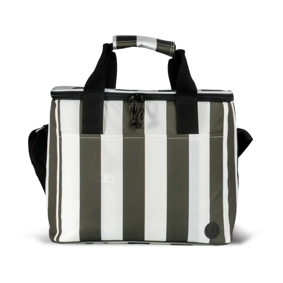 Bolsa refrigeración City grande 20 L, Verde-blanco*Sagaform Outlet