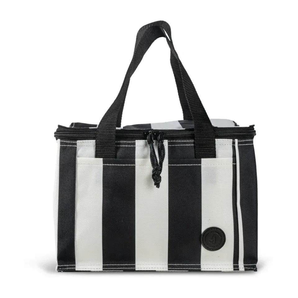 Bolsa térmica City pequeña 3,2 L, Negro-blanco*Sagaform