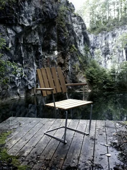 Butaca A2, Roble aceitado - estructura galvanizada en caliente*Grythyttan Stålmöbler New