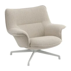 Butaca bajo Doze con base giratoria, Hearth 7-grey*Muuto Best