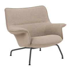 Butaca bajo Doze, Hearth 6 Anthracite/black*Muuto New