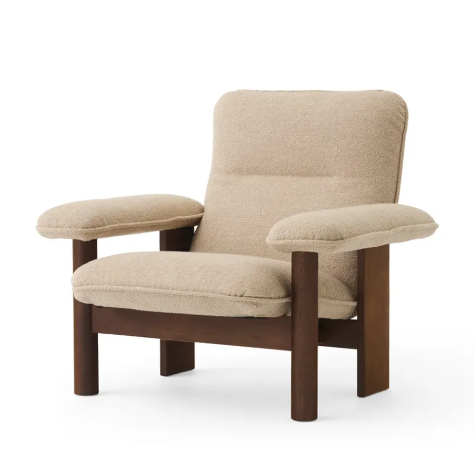Butaca Brasilia, Dark oak-Bouclé 02*Audo Copenhagen Hot