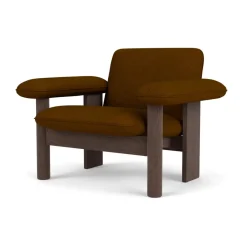 Butaca Brasilia low back, Dark oak-Baru 0450*Audo Copenhagen Outlet