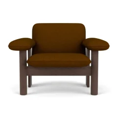 Butaca Brasilia low back, Dark oak-Baru 0450*Audo Copenhagen Outlet