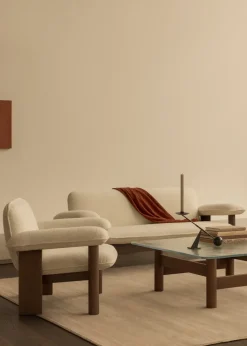 Butaca Brasilia low back, Walnut-Cabanon Soft FCL7029-04*Audo Copenhagen Best